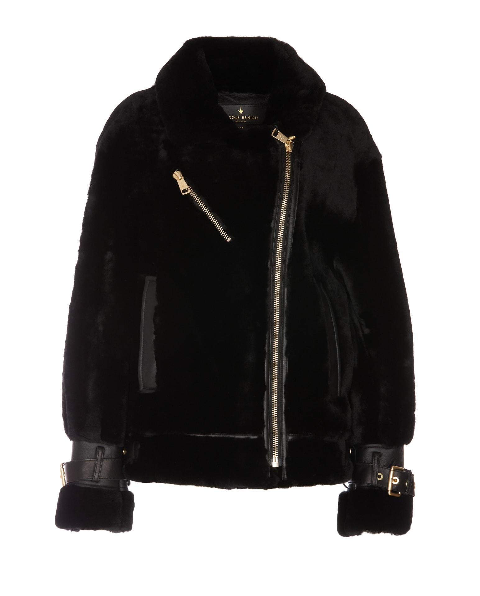 nicole benisti shearling jacket
