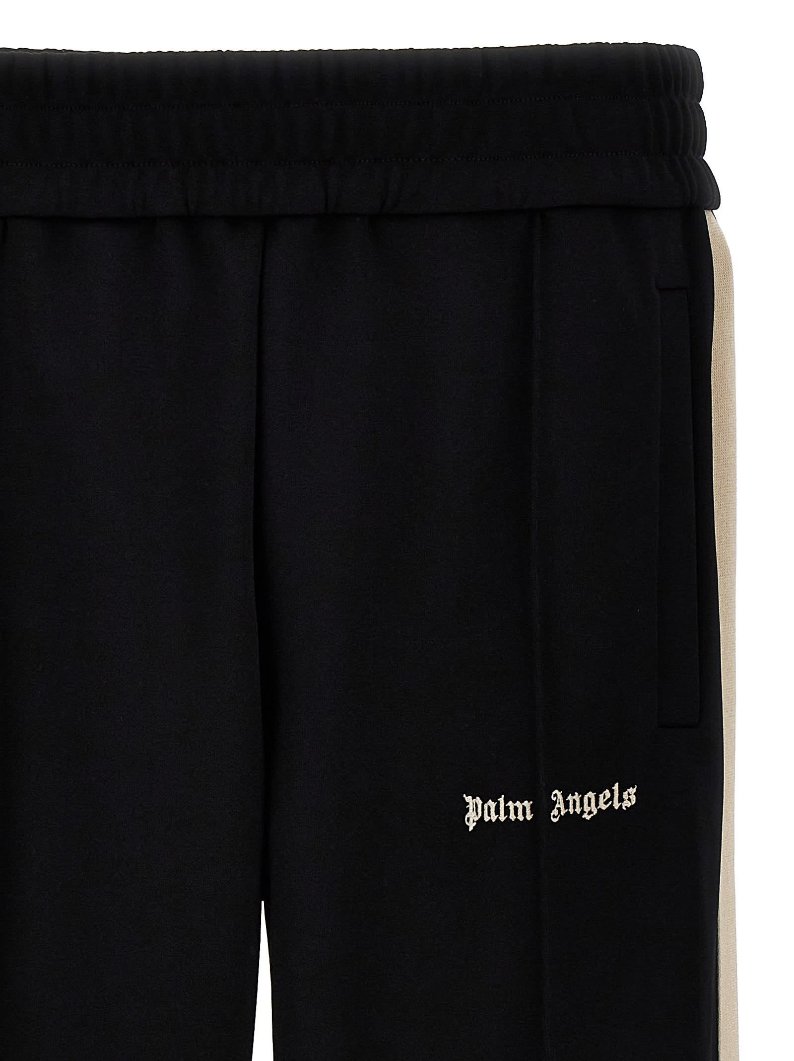 Palm Angels Classic Logo Track Pants in Black for Men
