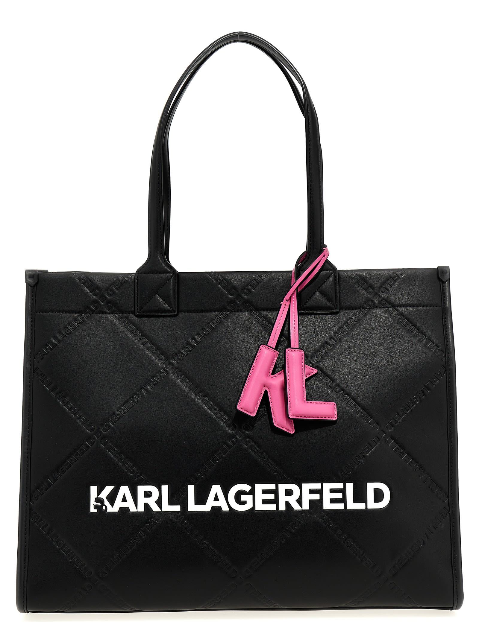 Karl Lagerfeld K skuare Tote Bag in Black Lyst UK