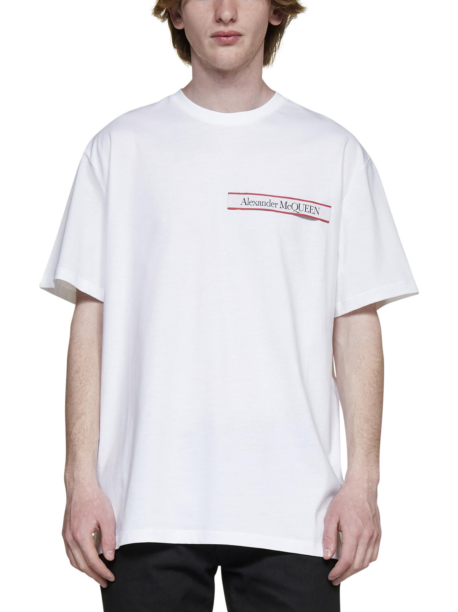 Alexander McQueen T-shirt in White for 
