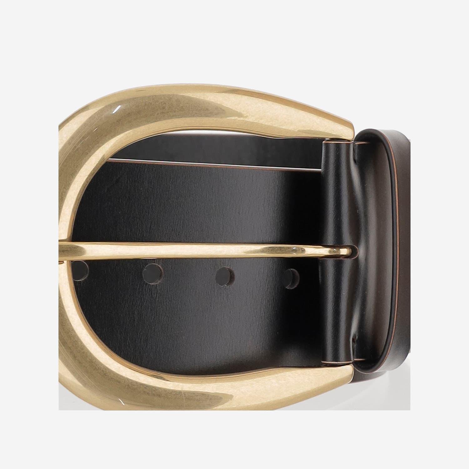 Chloé Solid The Anita Belt in Black | Lyst