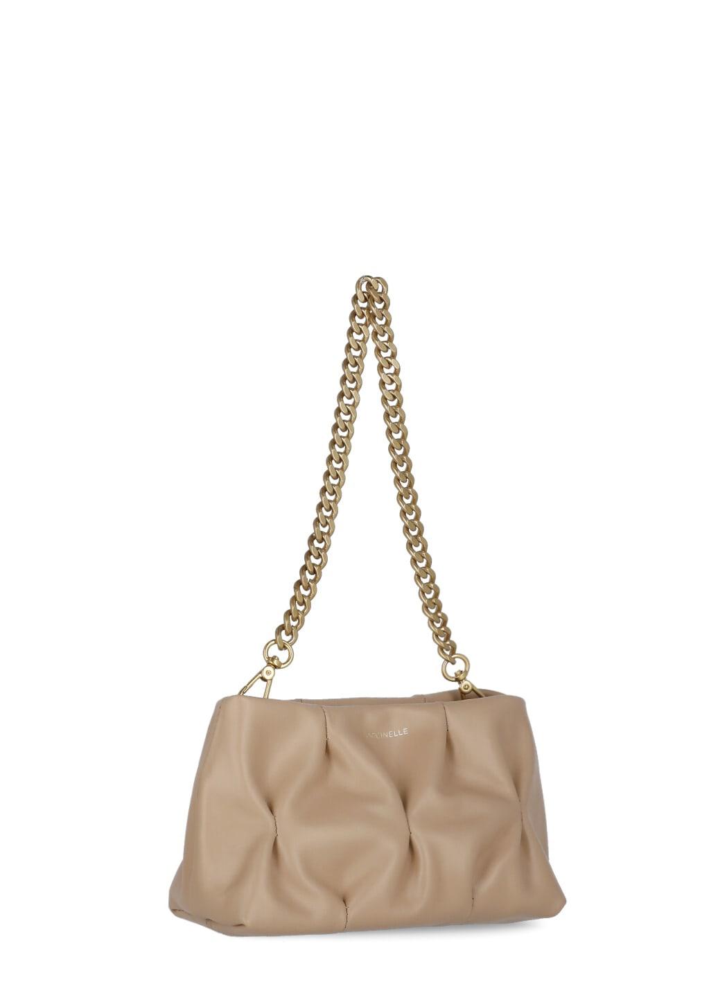 Coccinelle Ophelie Goodie Mini Shoulder Bag in Natural | Lyst