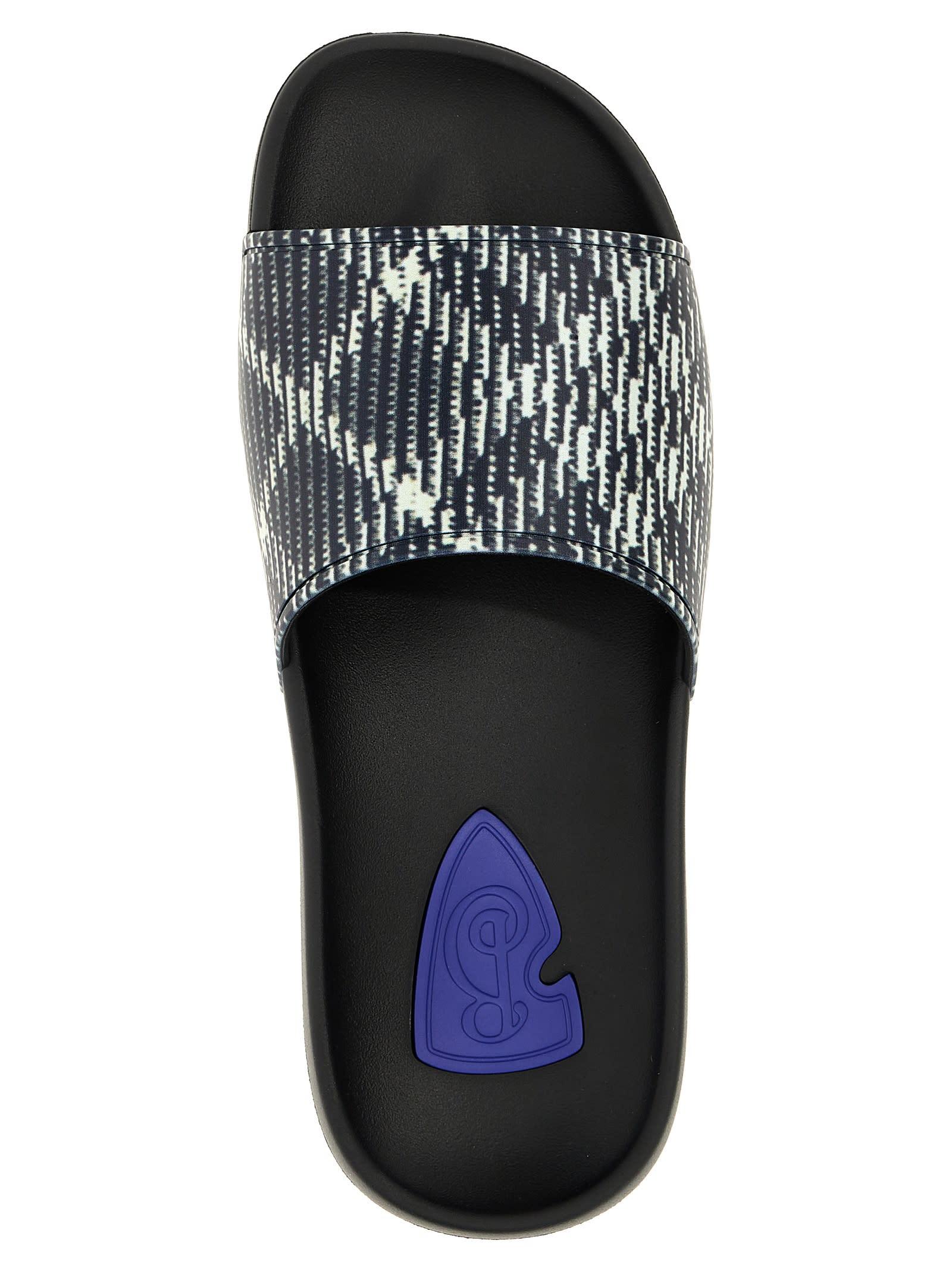 サンダル BURBERRY 'Dive Check' sandals Burberry 'Dive Check' Sandals in White for Men | Lyst