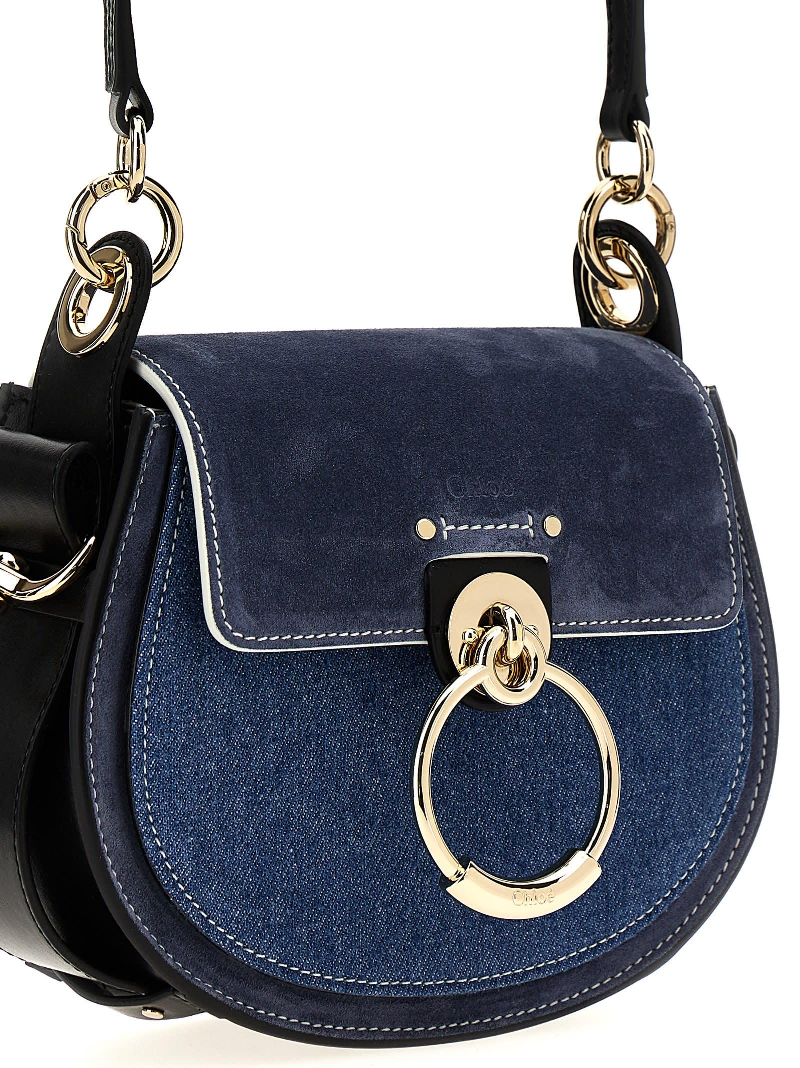 Chloé Tess Crossbody Bags in Blue | Lyst UK