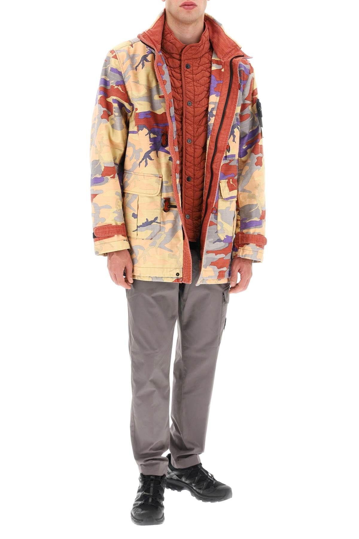Stone Island S.I. Heritage Camo Ripstop Nylon Watro Jacket