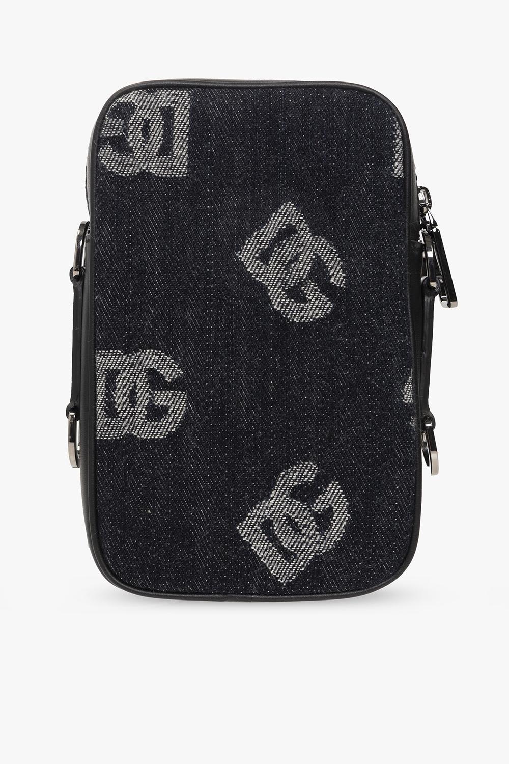 Dolce & Gabbana Monogrammed Shoulder Bag in Black for Men | Lyst UK