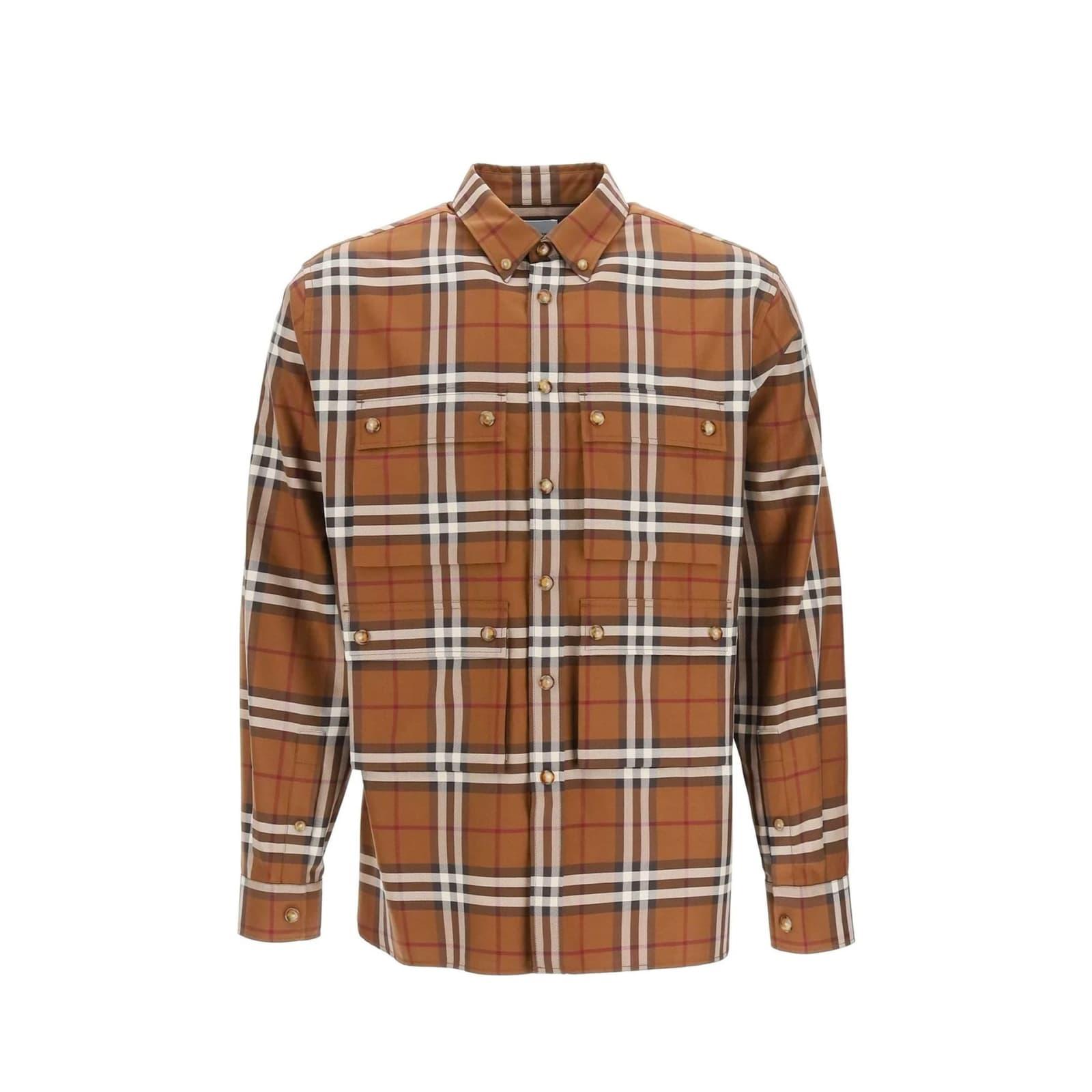 Burberry Casual Shirt in Brown for Men Lyst UK