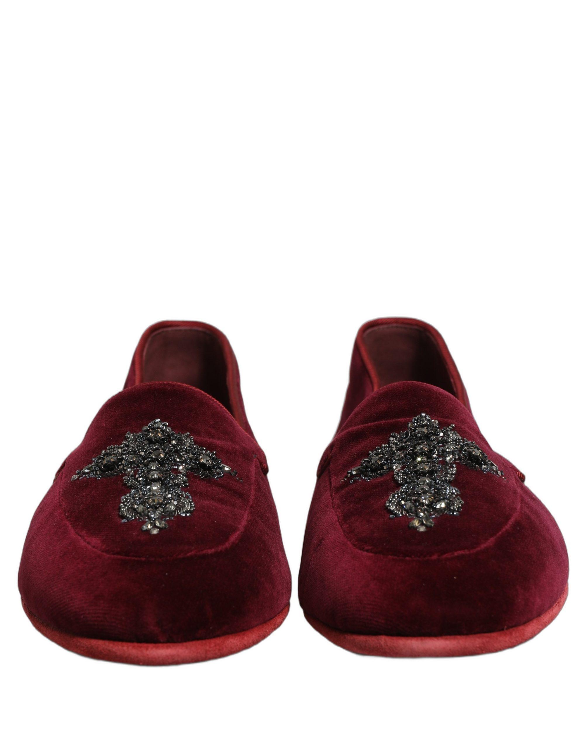 Red Dolce & Gabbana Slip-on shoes for Men | Lyst