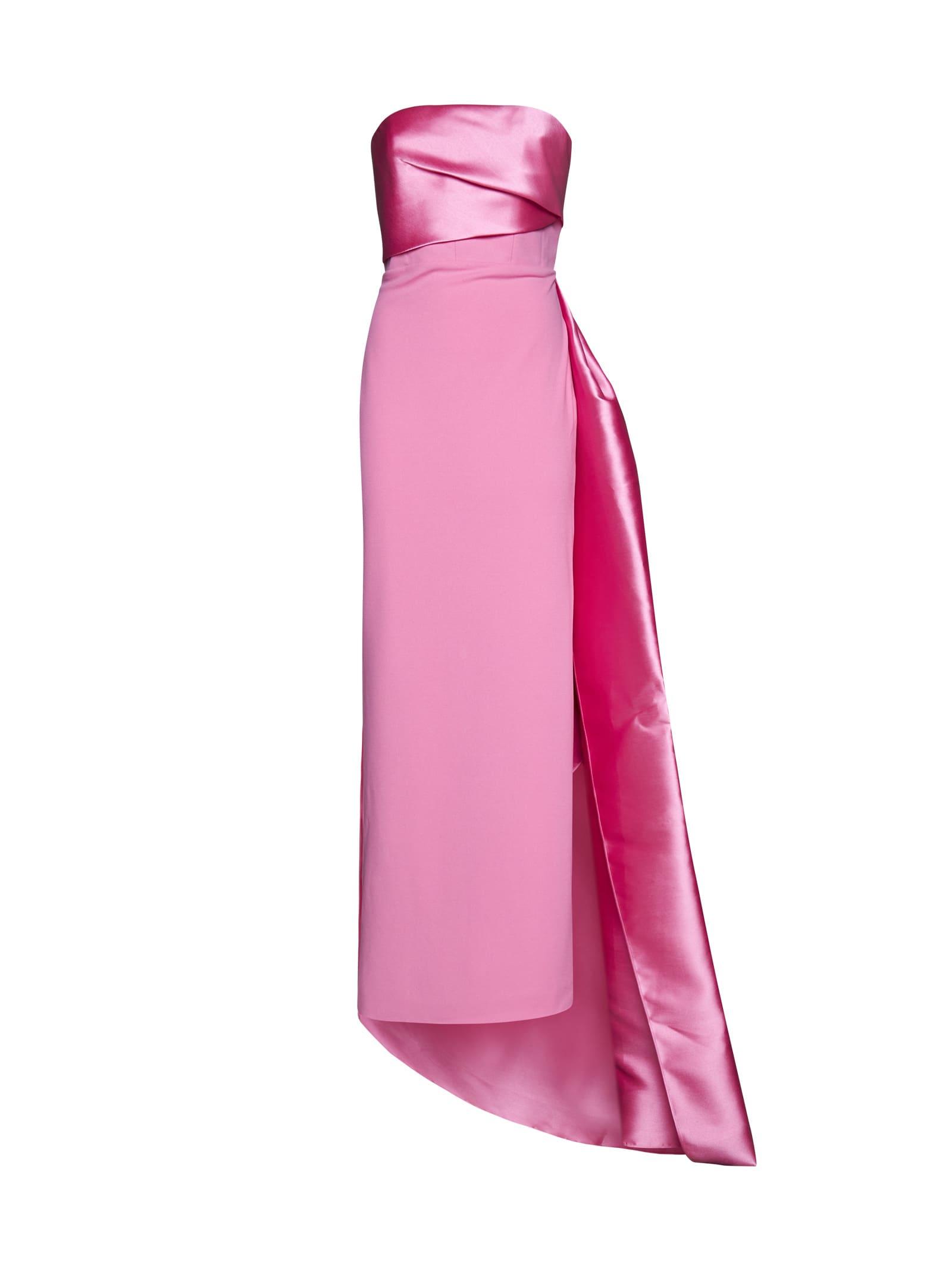 Solace London Kinsley Strapless Maxi Dress in Pink | Lyst Solace London Kinsley Strapless Maxi Dress in Pink | Lyst
