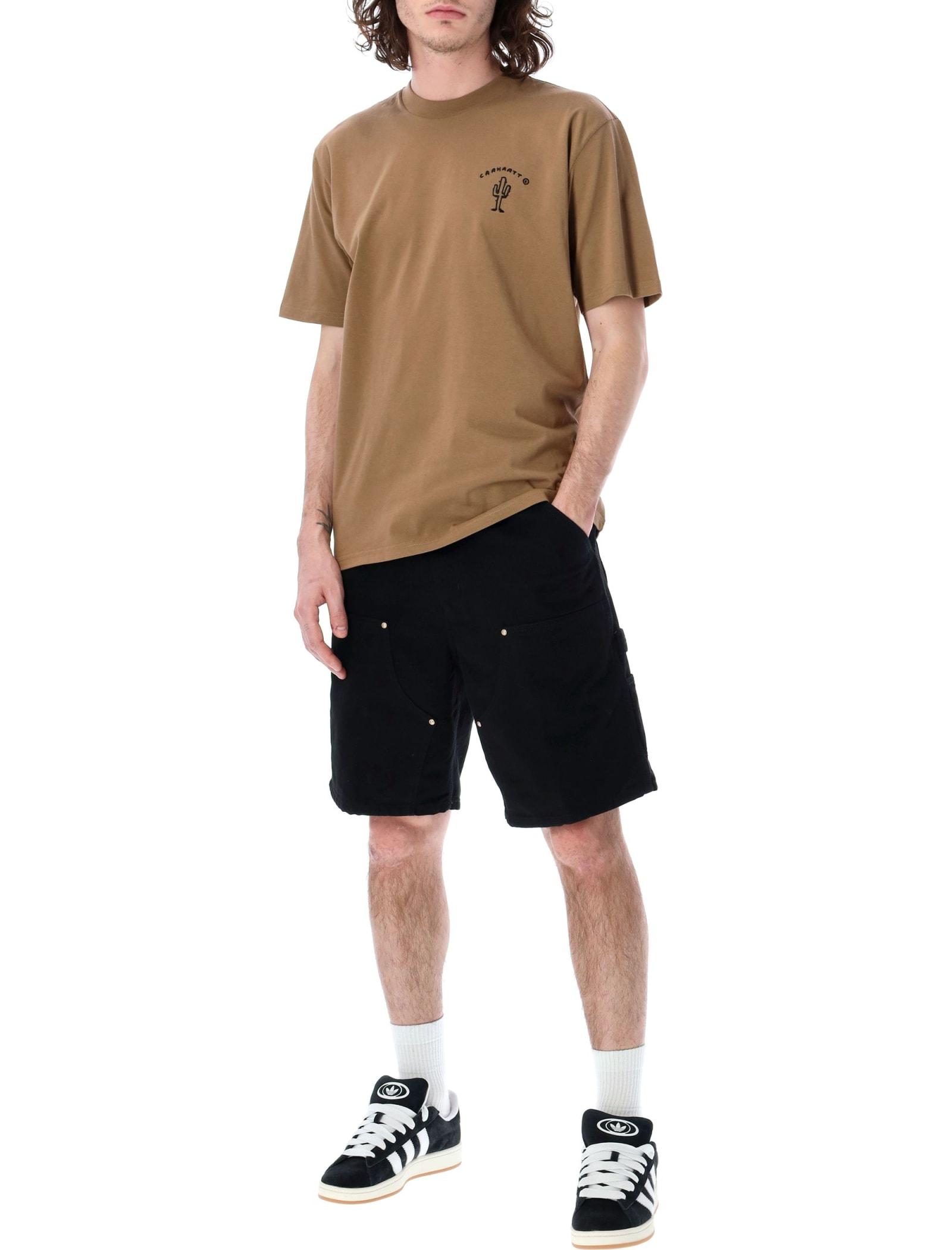 Carhartt Double Knee Short in Black for Men | Lyst