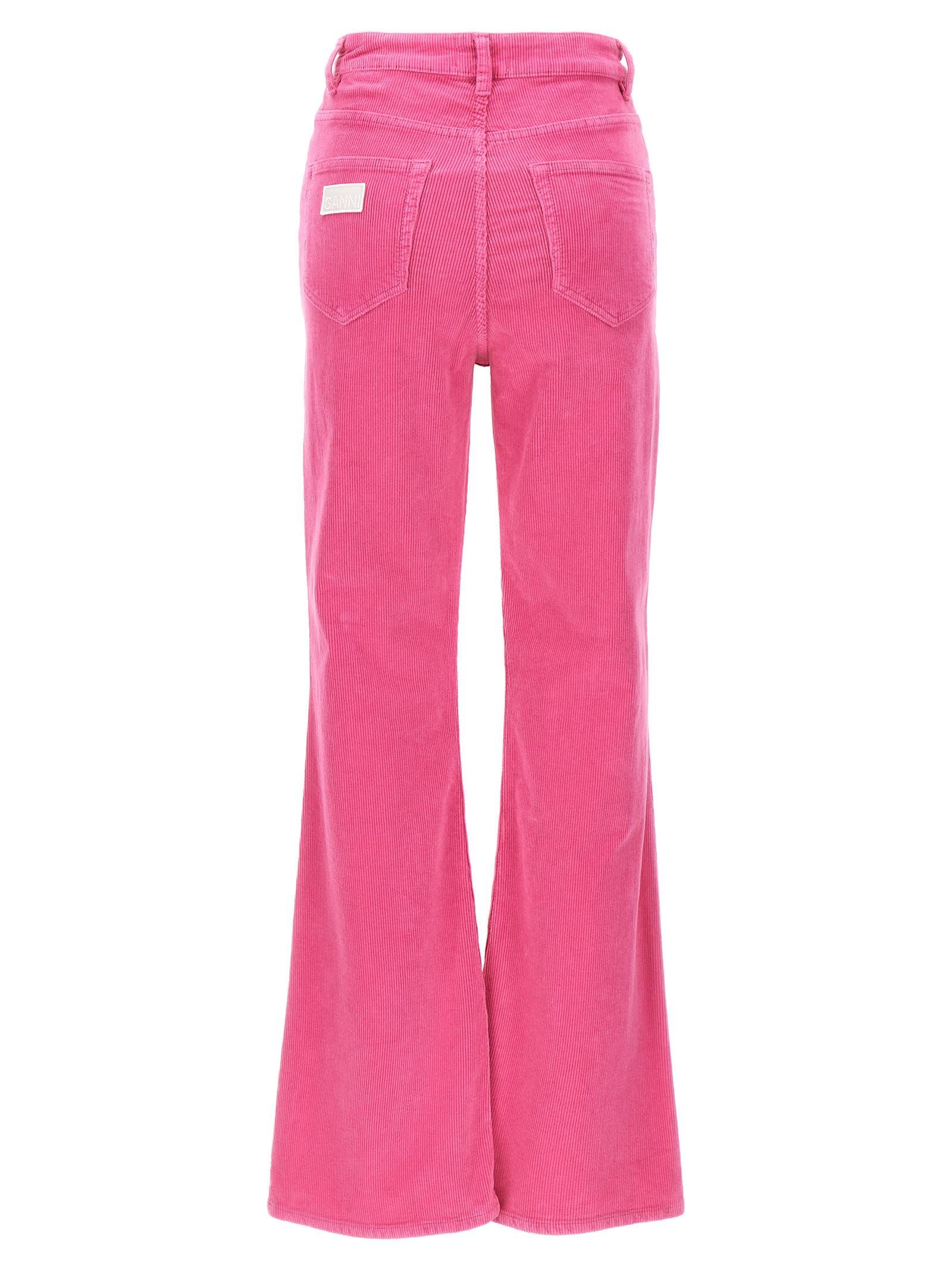 ganni-Fuchsia-Corduroy- ganni-Fuchsia-Corduroy-