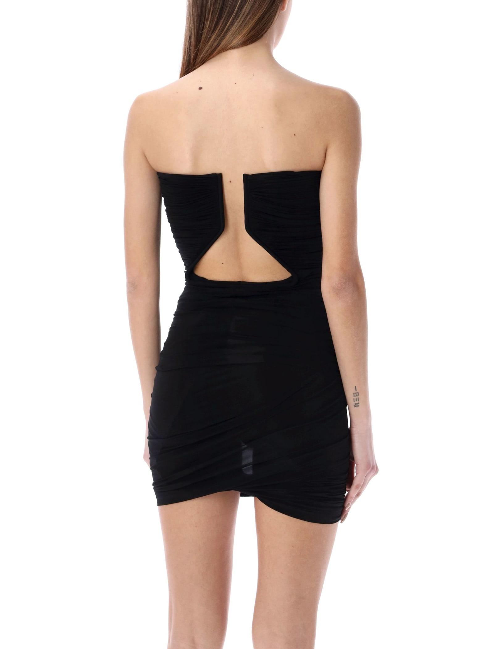 Rick Owens Jersey Prong Top in Black | Lyst