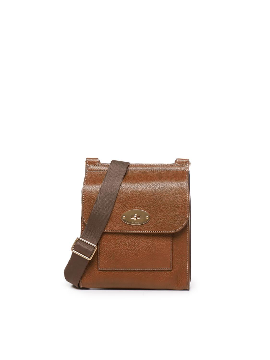 Mulberry Cowskin Messenger Bag in Brown Lyst