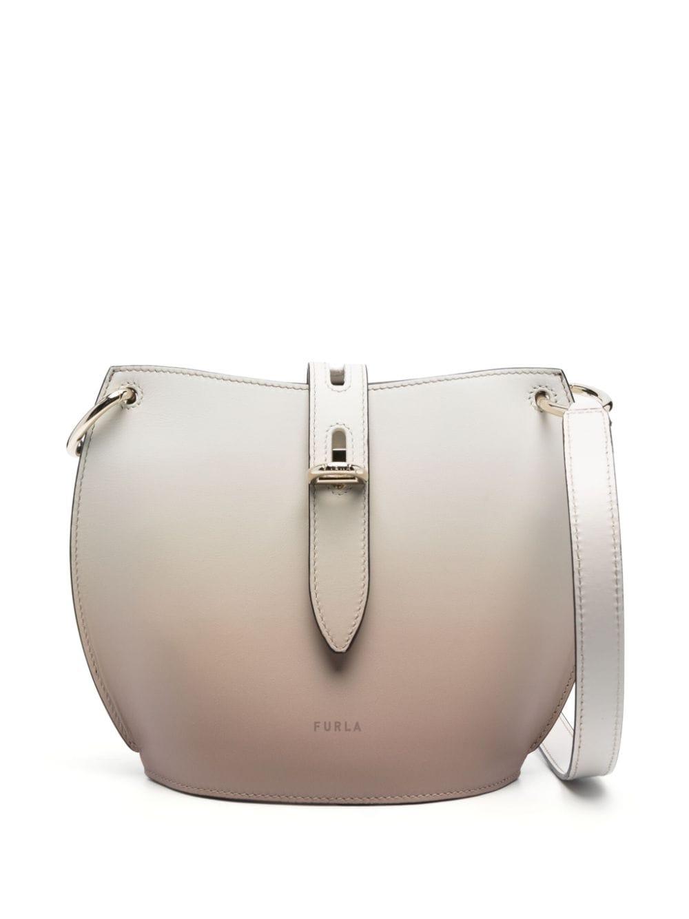 Furla Unica Mini Crossbody in Natural | Lyst