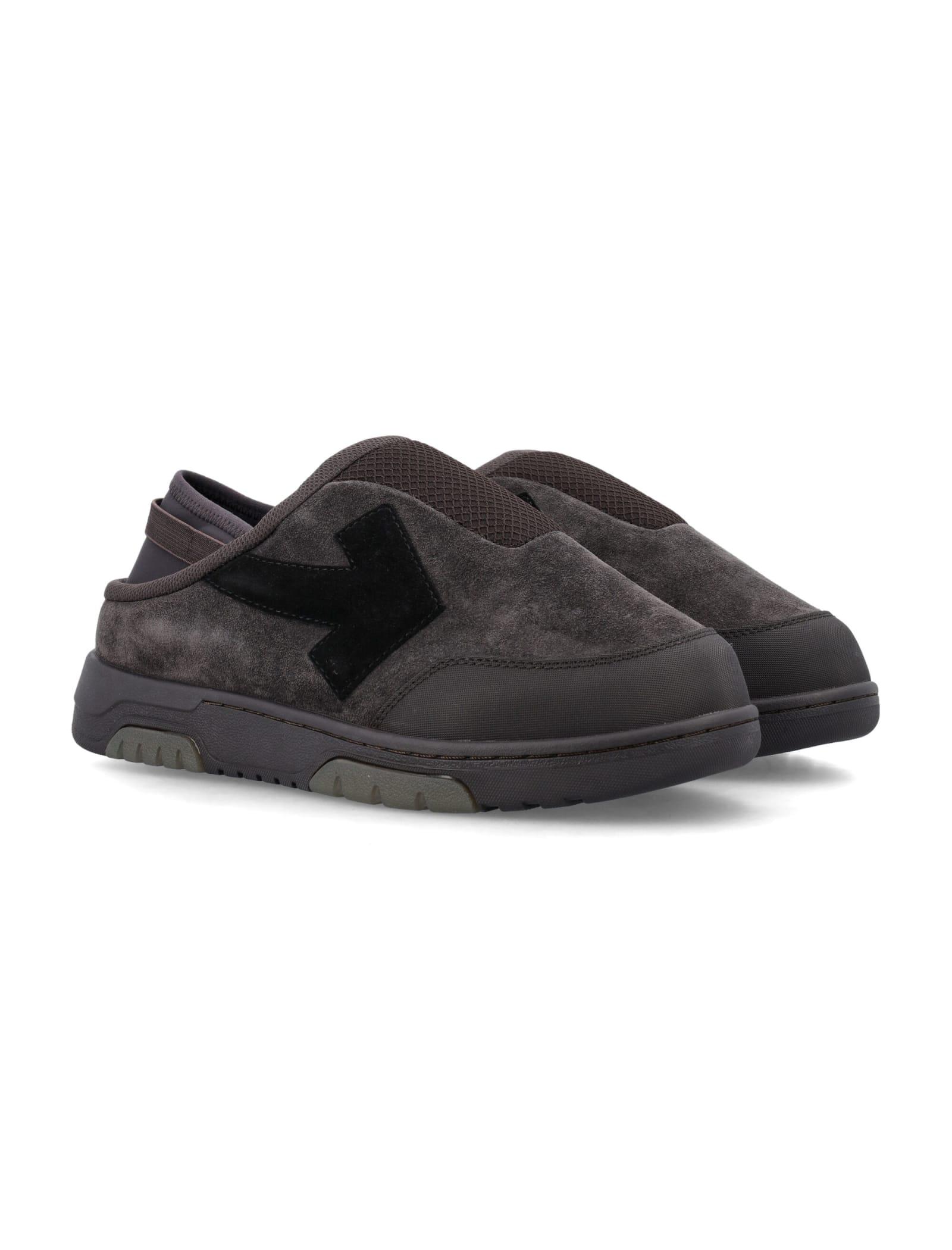 サンダル OFF-WHITE MEN'S SLIPPERS AND CLOGS BLACK SUEDE Off-White c/o Virgil Abloh Mules & Clogs in White for Men | Lyst