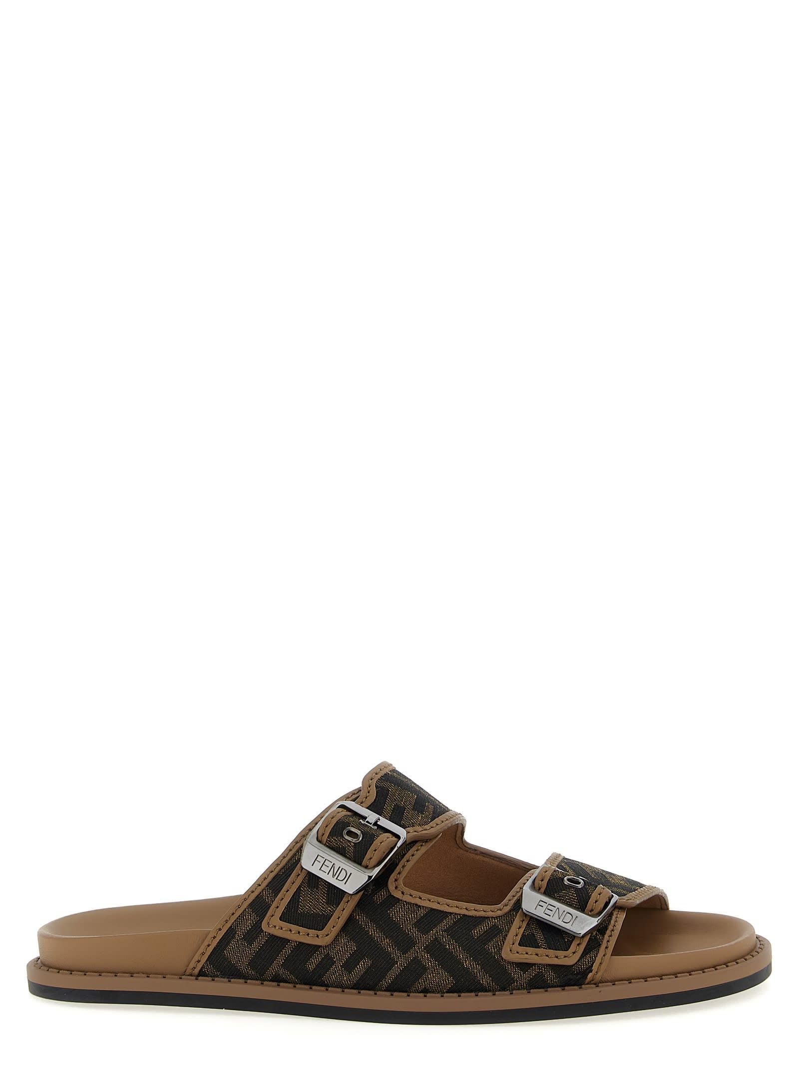 Fendi Leather sandals for Men | Online Sale up to 44% off | Lyst
