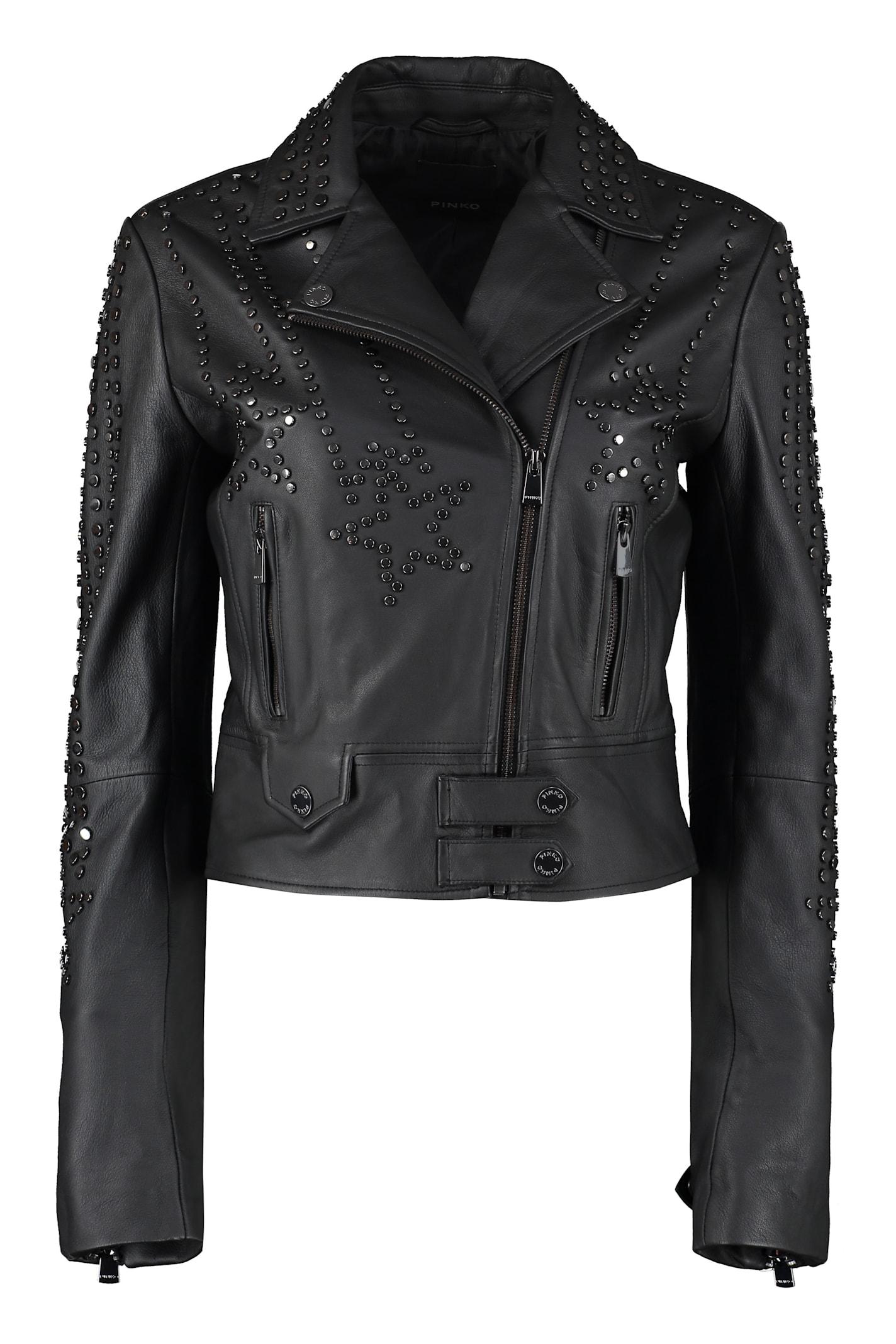 PINKO mock-neck Jacket | Neutrals | FARFETCH