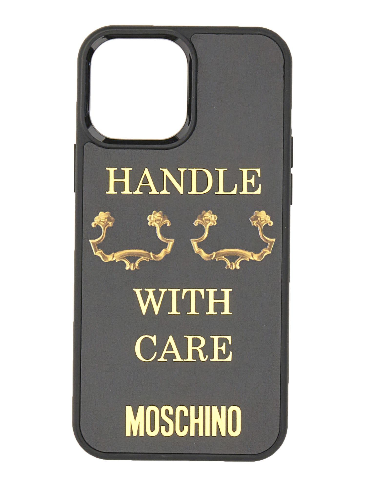 Moschino Case For Iphone 13 Pro Max in Gray Lyst
