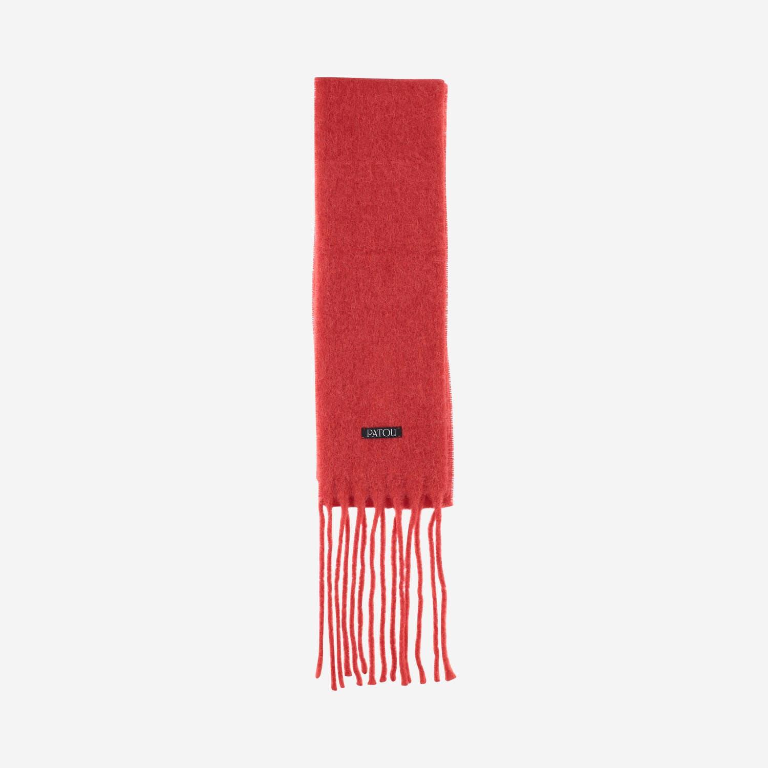 マフラー・ストール PATOU Scarf - PATOU - Wool - Black Patou（パトゥ）マフラー・スカーフ - FARFETCH