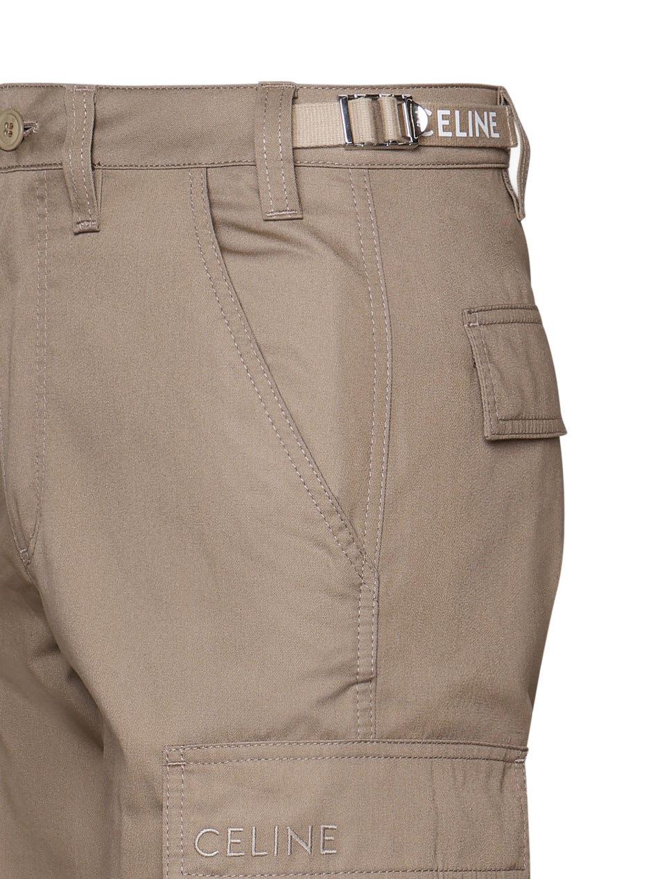 VIP【送料関税込】CELINE COTTON CARGO TROUSERS 現地価格セール CELINE(セリーヌ) カーゴパンツ(メンズ) - 海外
