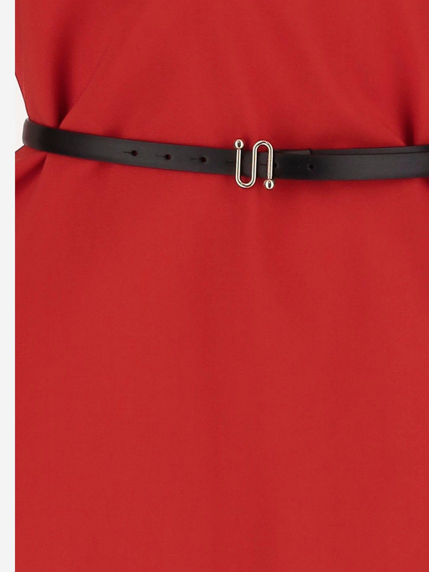 Sportmax Sport Max Stretch Viscose Dress in Red | Lyst