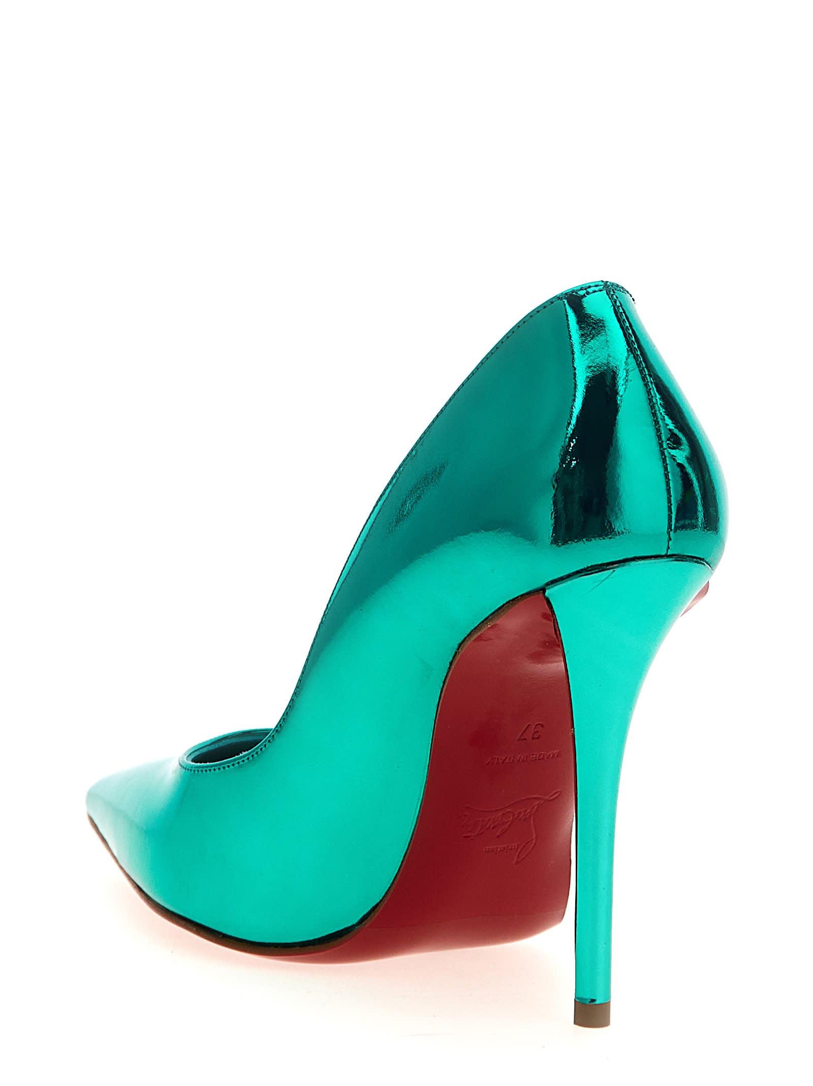 Christian Louboutin 'Miss Z' Pumps in Green | Lyst