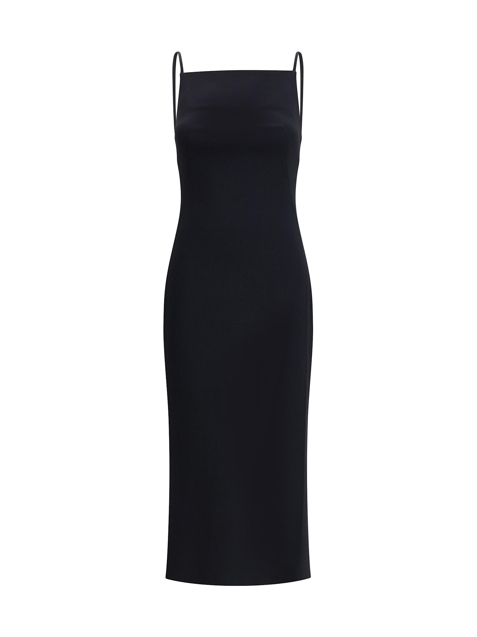 ワンピース GIVENCHY BLACK STRETCH COTTON DRESS Givenchy Sleeveless Mini Dress in Black | FWRD