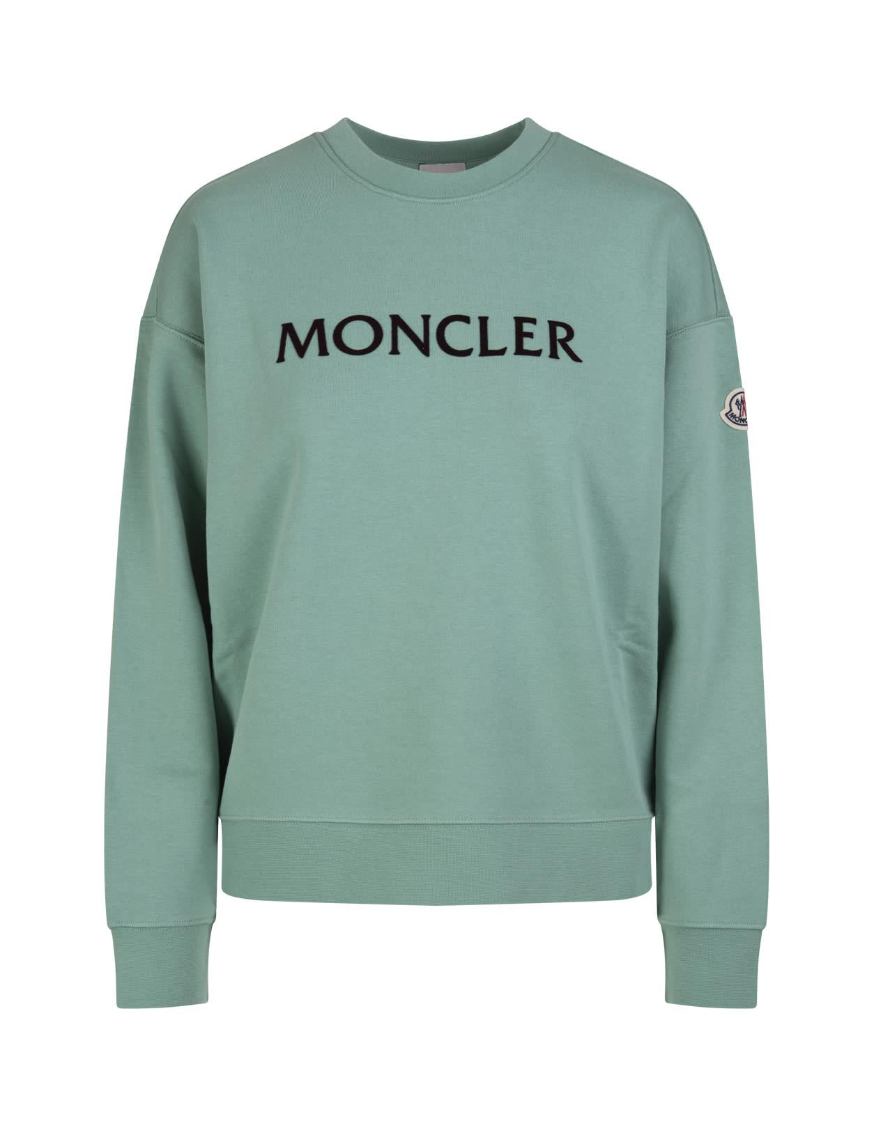 Moncler Grass Green Crew Neck 
