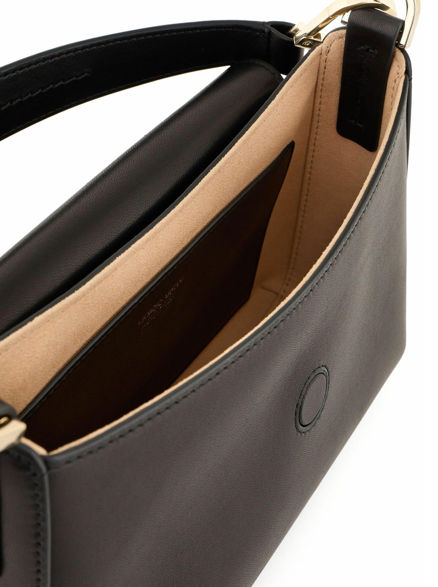 Giorgio Armani One Shoulder Bag in Black | Lyst