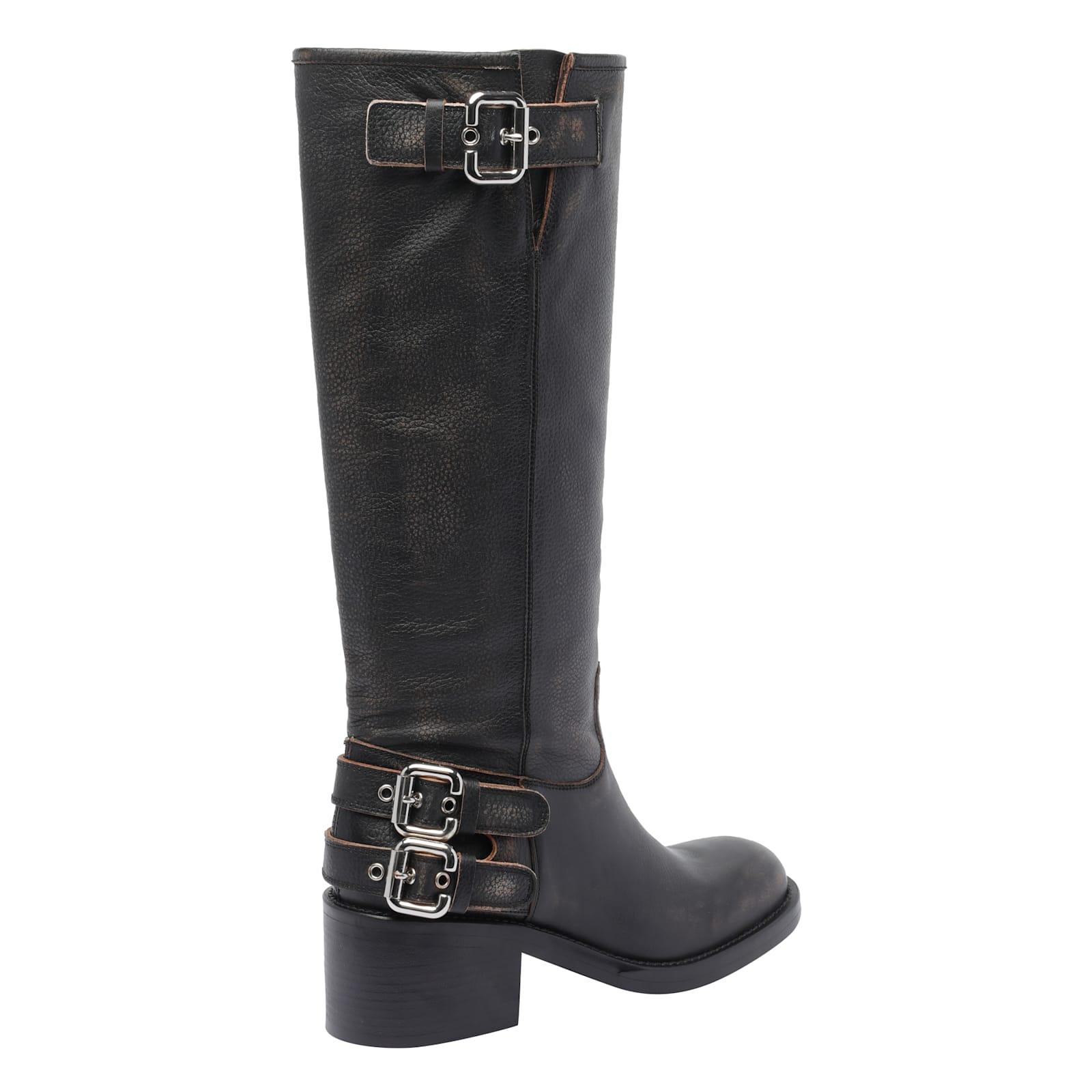 ミドルブーツ CHLOE Women Boots C24A03PMF 001 Black Chloe クロエ BETTY CHC22A239Z2 レディース シューズ レイン