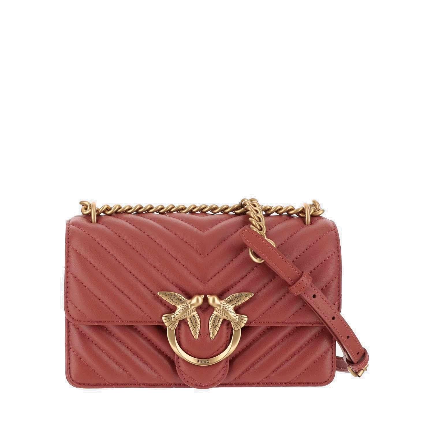 Pinko mini love bag red new arrivals