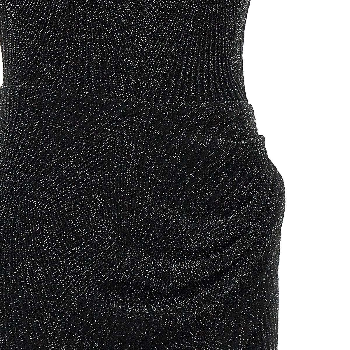 IRO Ukari Lurex Dress in Black | Lyst