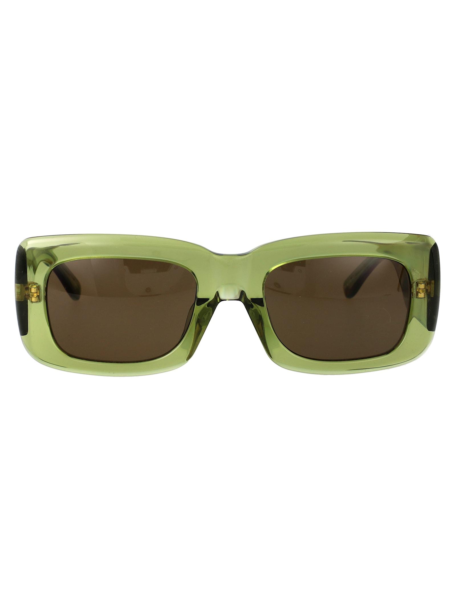 サングラス THE ATTICO SS25 Woman SUNGLASSES (ATTICO3C21SUN 21 BROWN) THE ATTICO: Sunglasses woman - Brown | The Attico sunglasses
