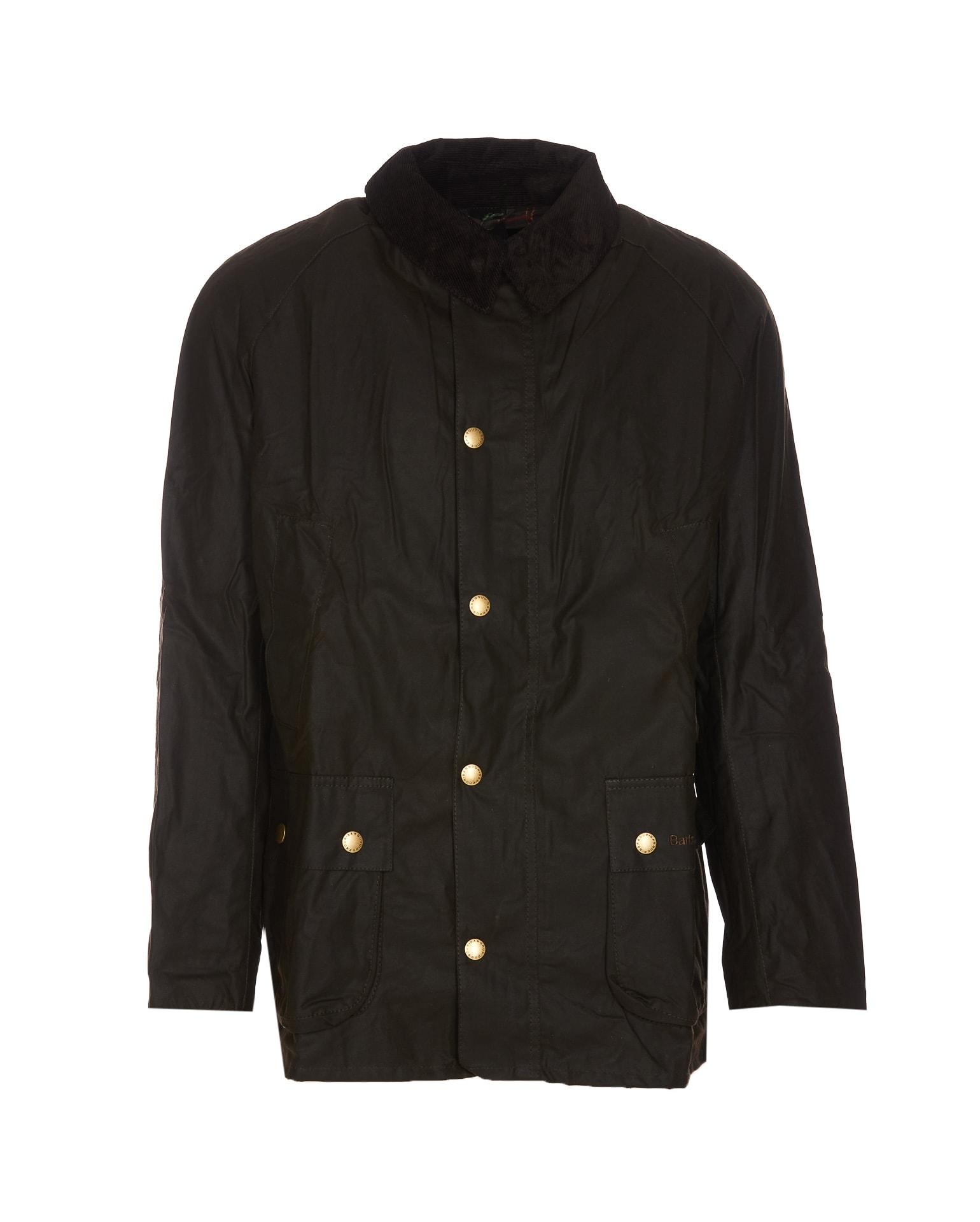 Barbour Ashby Wax Jacket in Black for Men Lyst UK