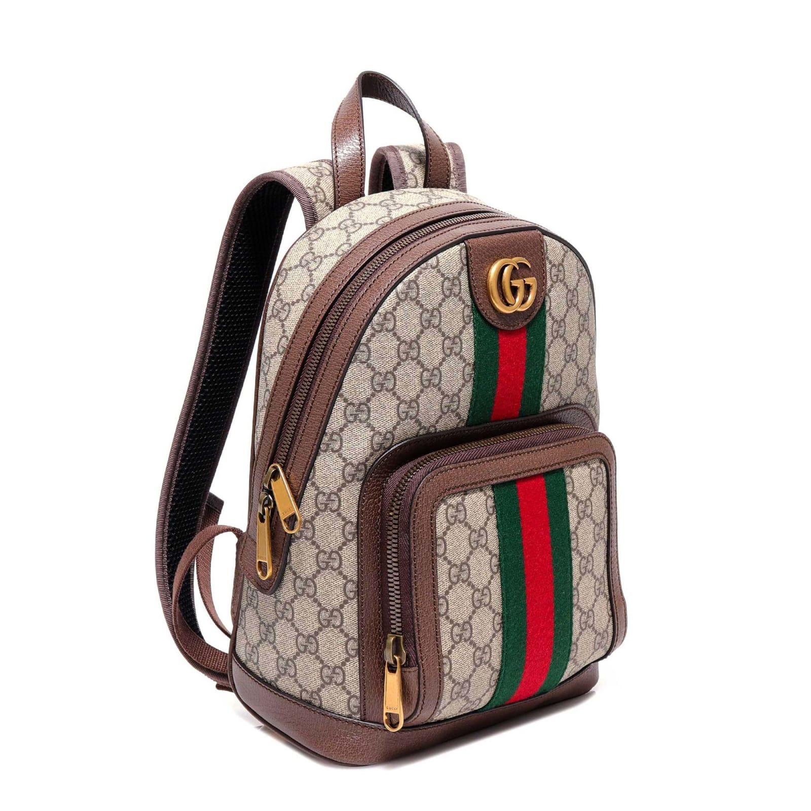 Gucci Red Backpacks