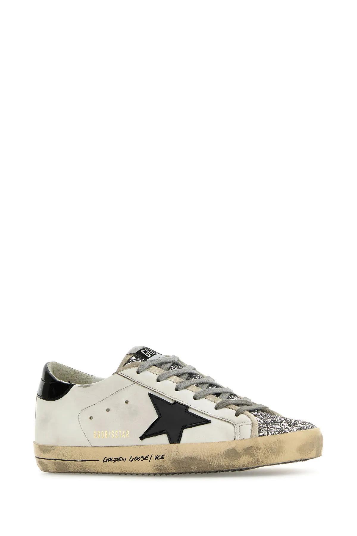 スニーカー Golden  Multicolor leather Super Star sneakers Golden Goose Multicolor Leather Superstar Classic Sneakers