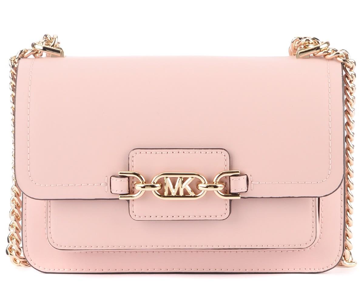 Michael Kors Shoulder Bags Heather Xs Women Leather Pink Soft Pink
