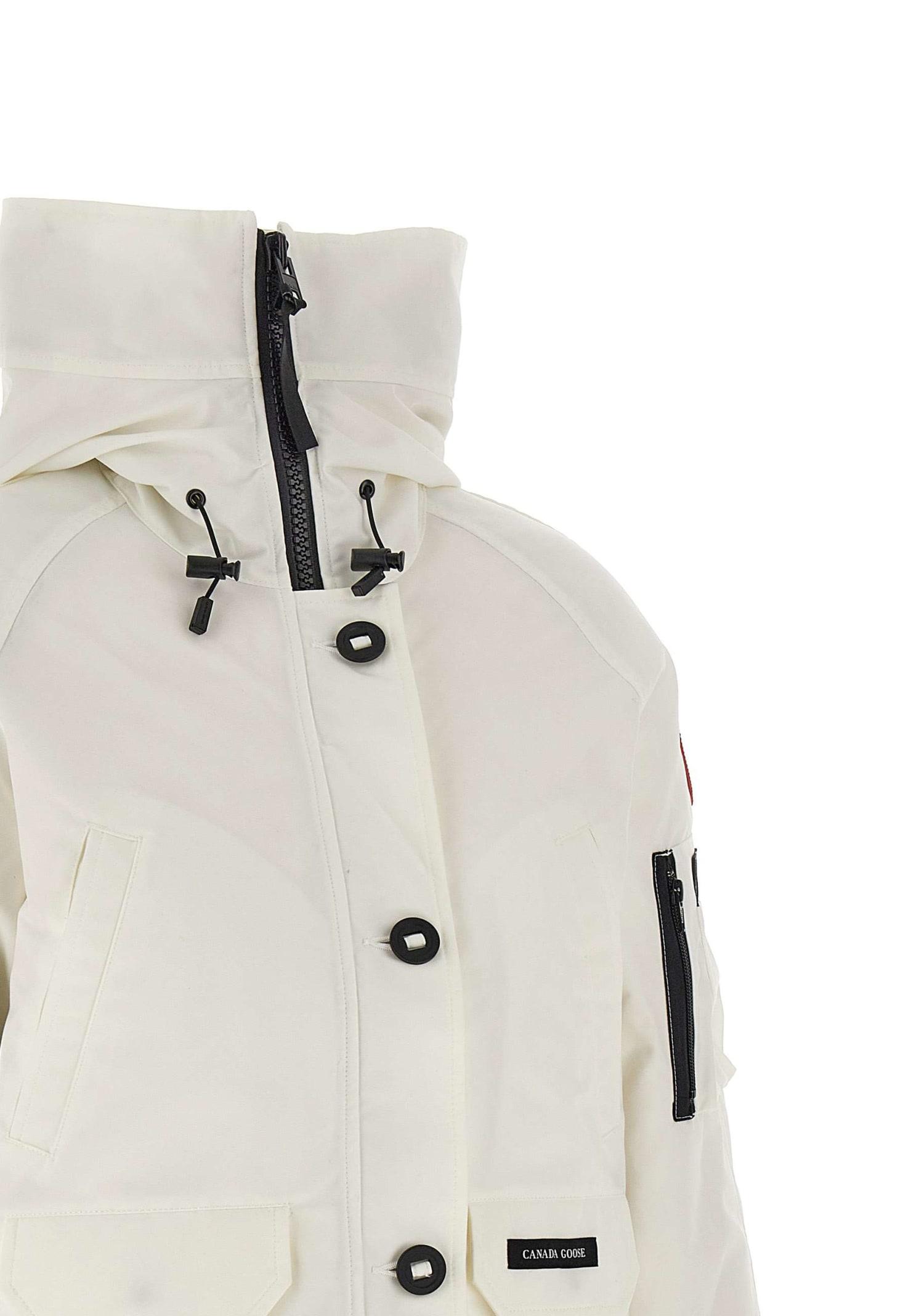Canada Goose Chilliwack Bomber in White | Lyst