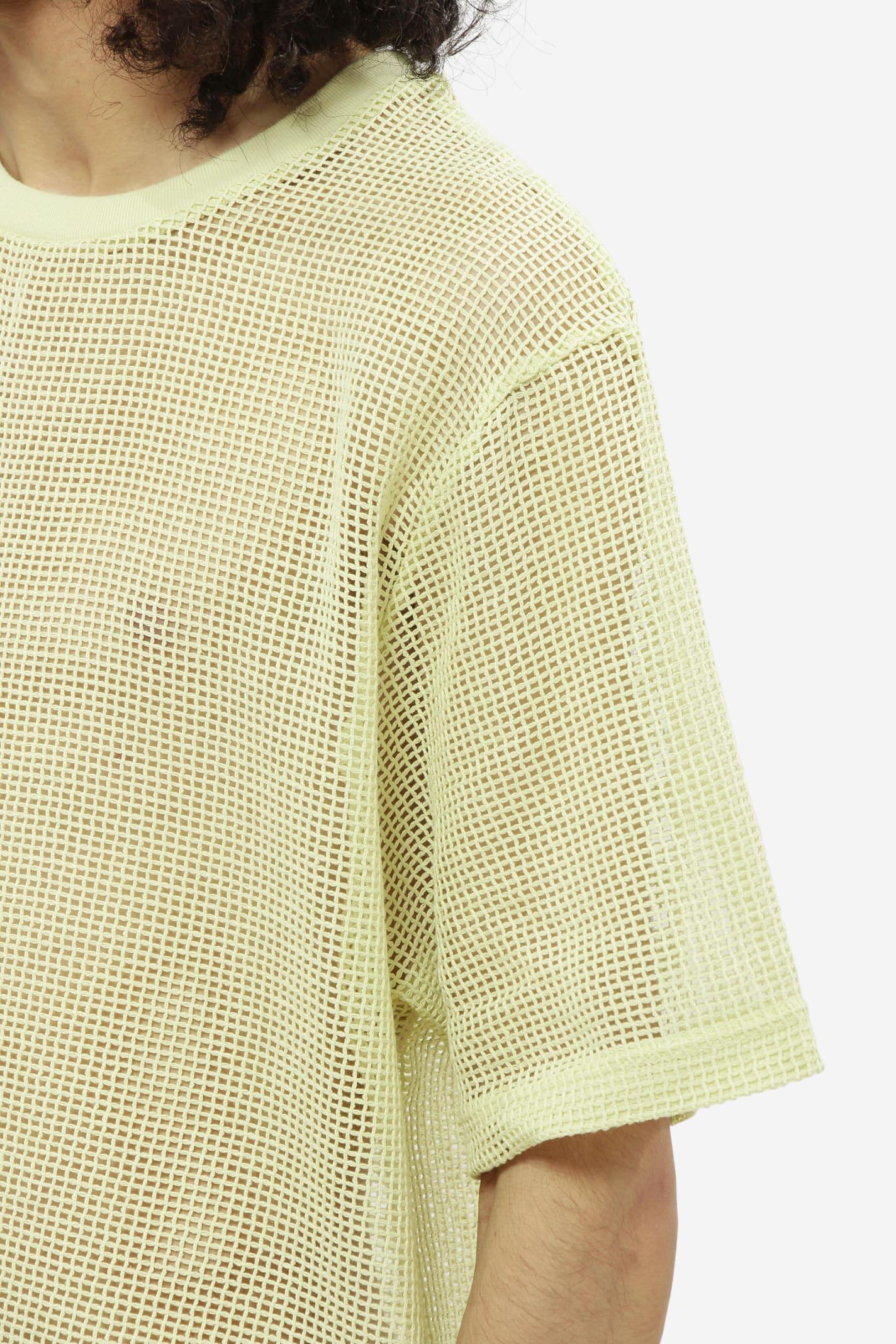 Stussy Cotton Mesh T-shirt in Green for Men | Lyst