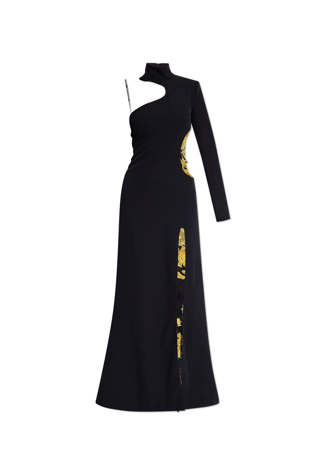 ワンピース VERSACE JEANS COUTURE Woman Dress Black 77HAO9P8JS419 G89 90_E76HAO919-