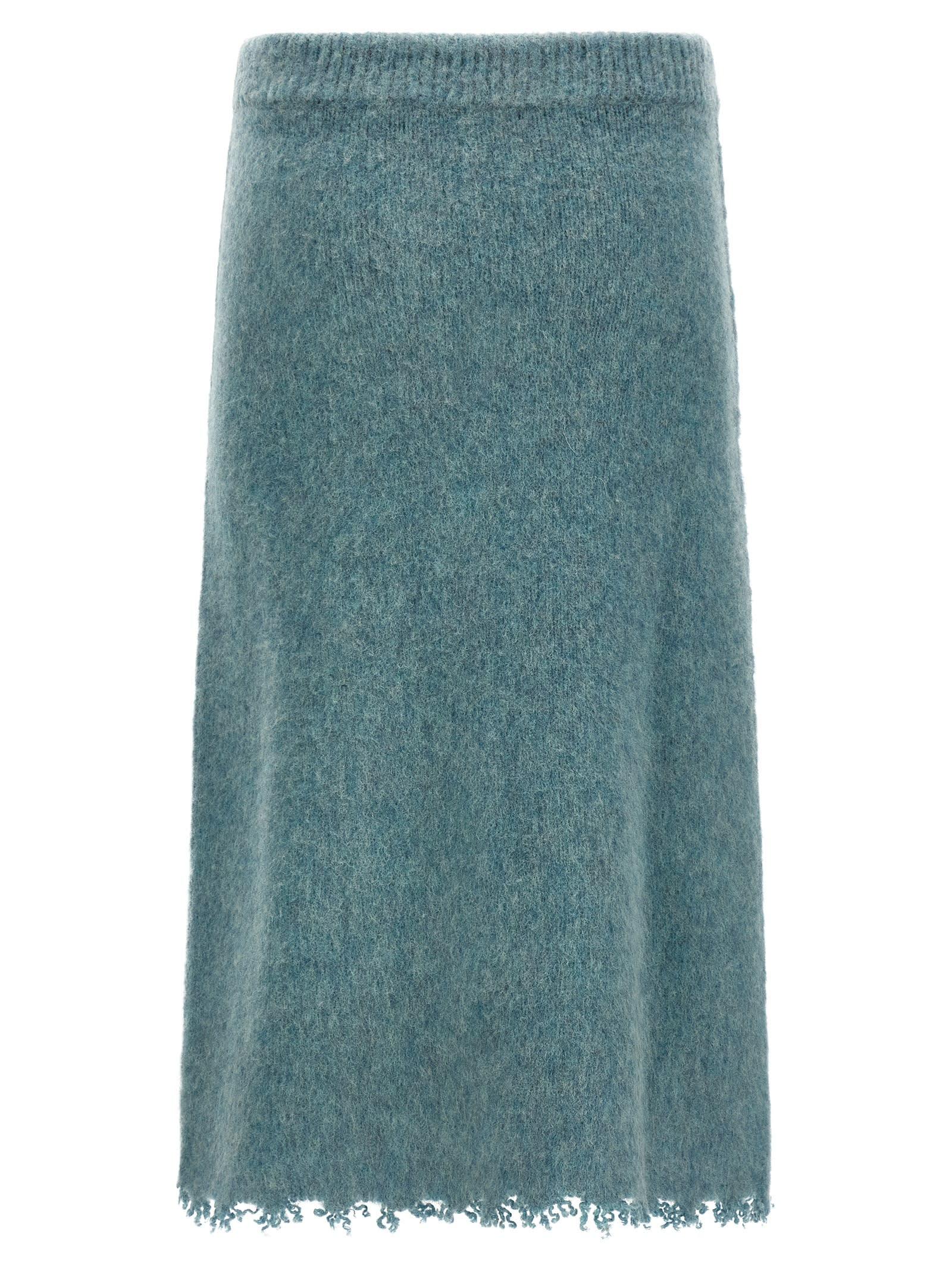 【関税＆送料込み】Jil Sander '66' Skirt Jil Sander Straight Skirt | Green | FARFETCH
