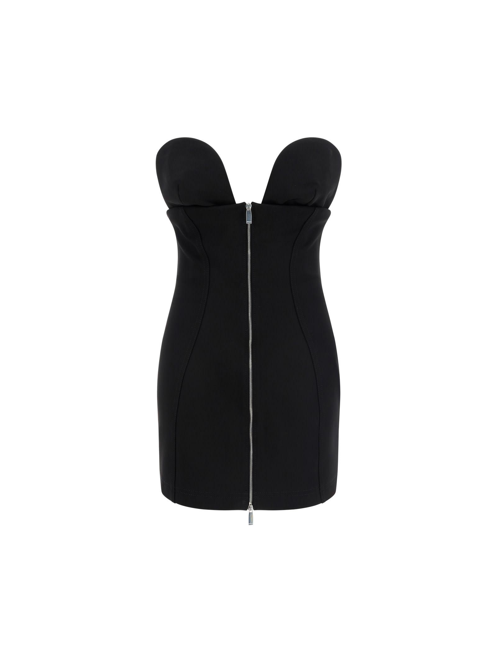 Off-White c/o Virgil Abloh Ablohland Mini Dress in Black | Lyst UK