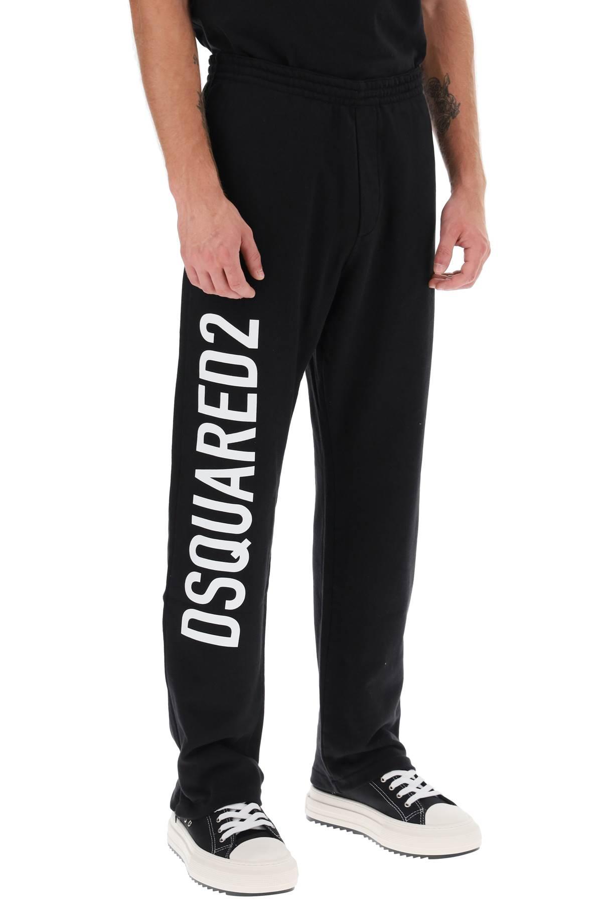 Dsquared2 logo-print track pants - Black