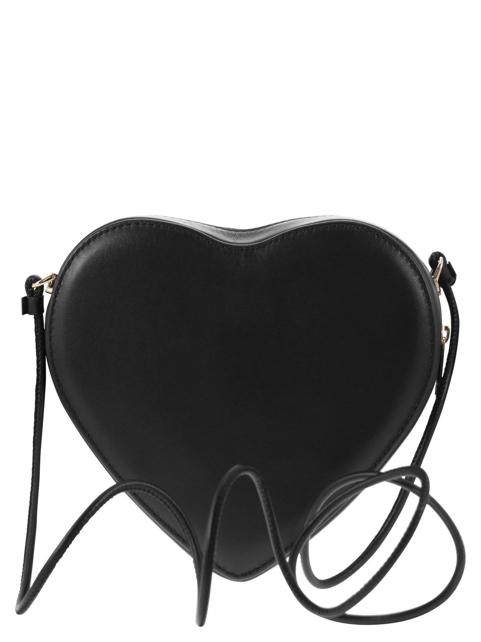 Furla Camelia Heart - Mini Shoulder Bag in Black