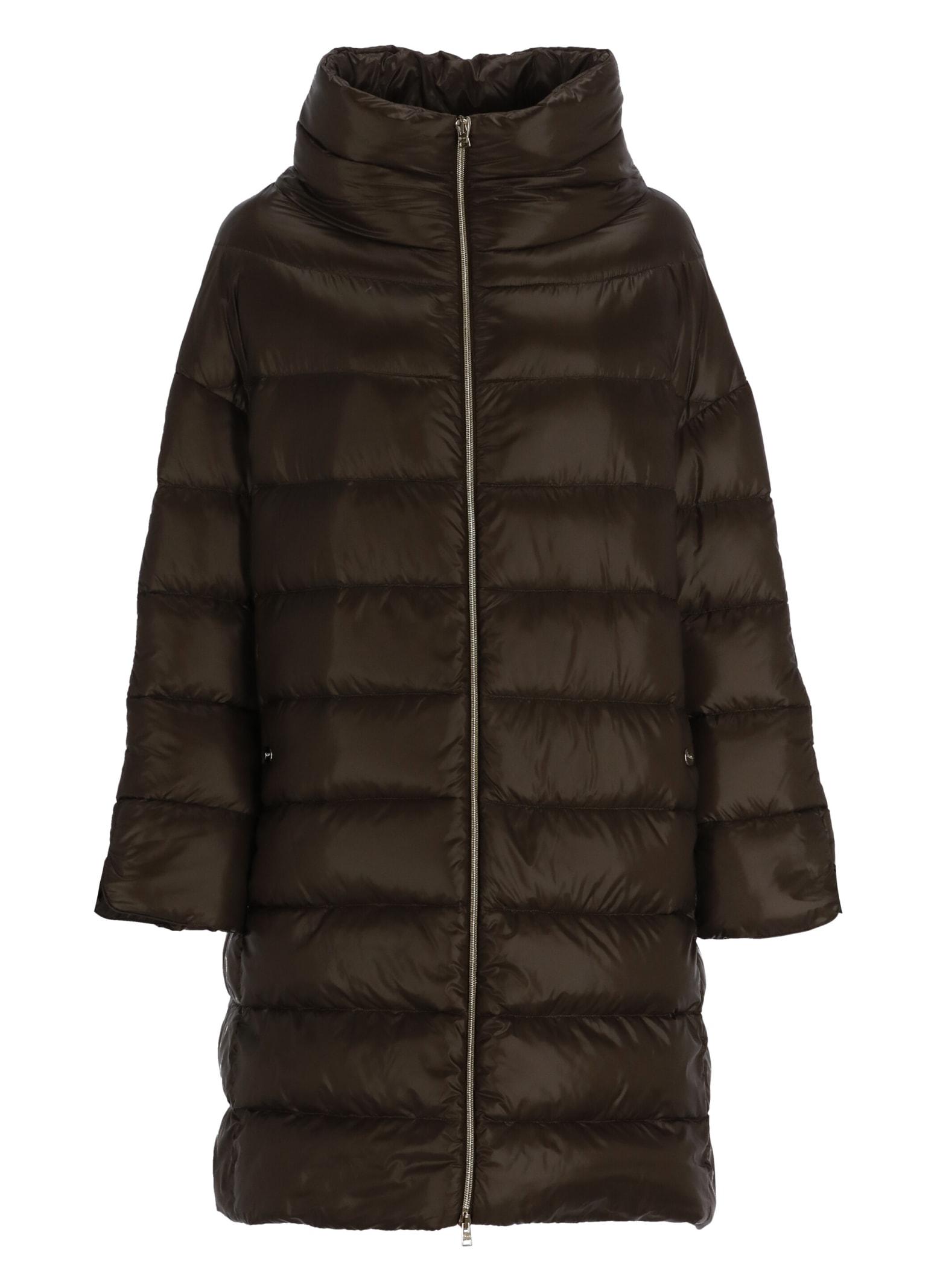 Herno Matilde Quilted Down Jacket in Black | Lyst
