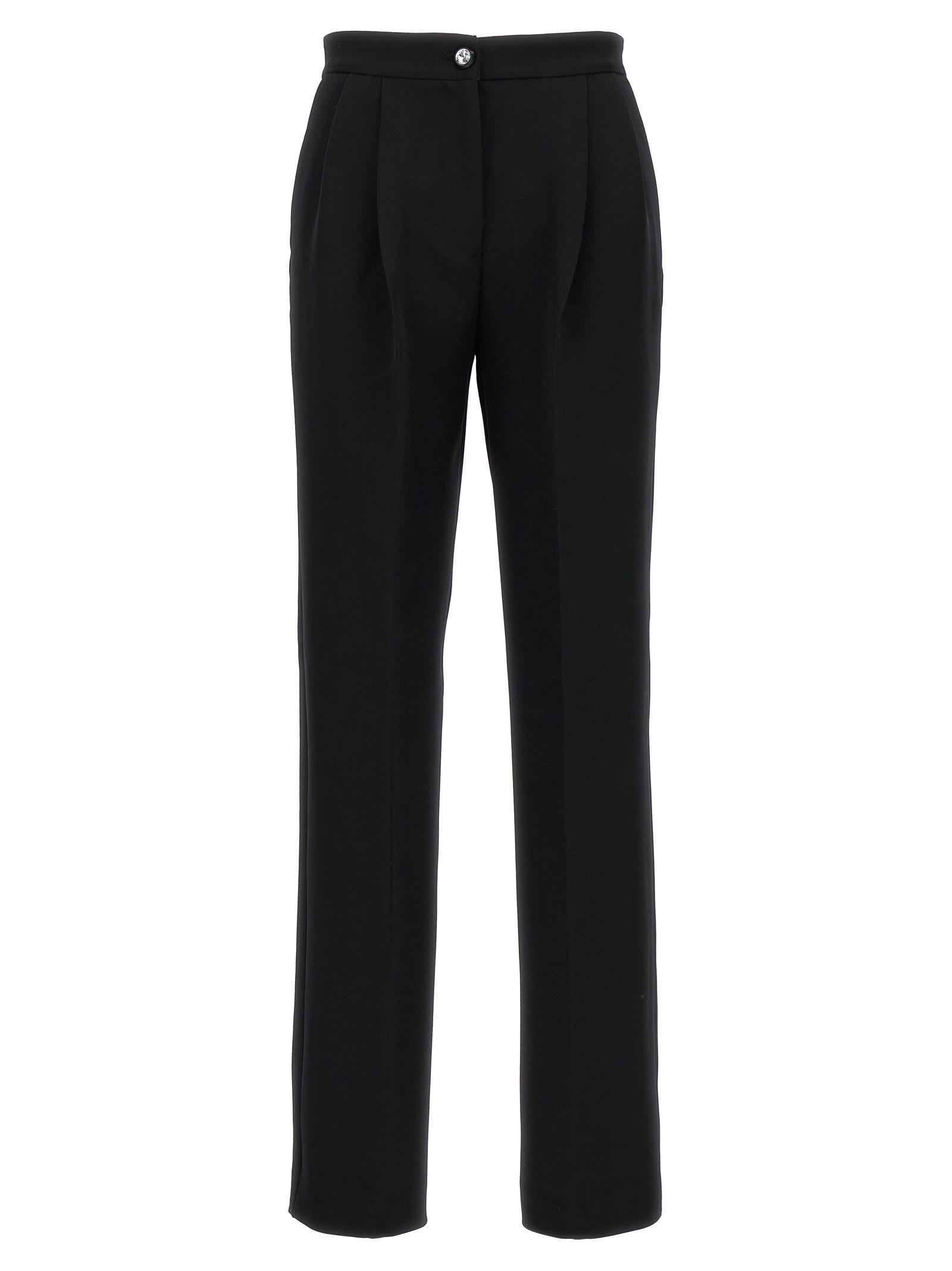 Van Heusen Women Straight Fit Lounge Pants - Cotton Elastane - Smart Tech+,  Easy Stain Release, Moisture Wicking, Ultra Soft_55303_Black_S : Amazon.in:  Fashion