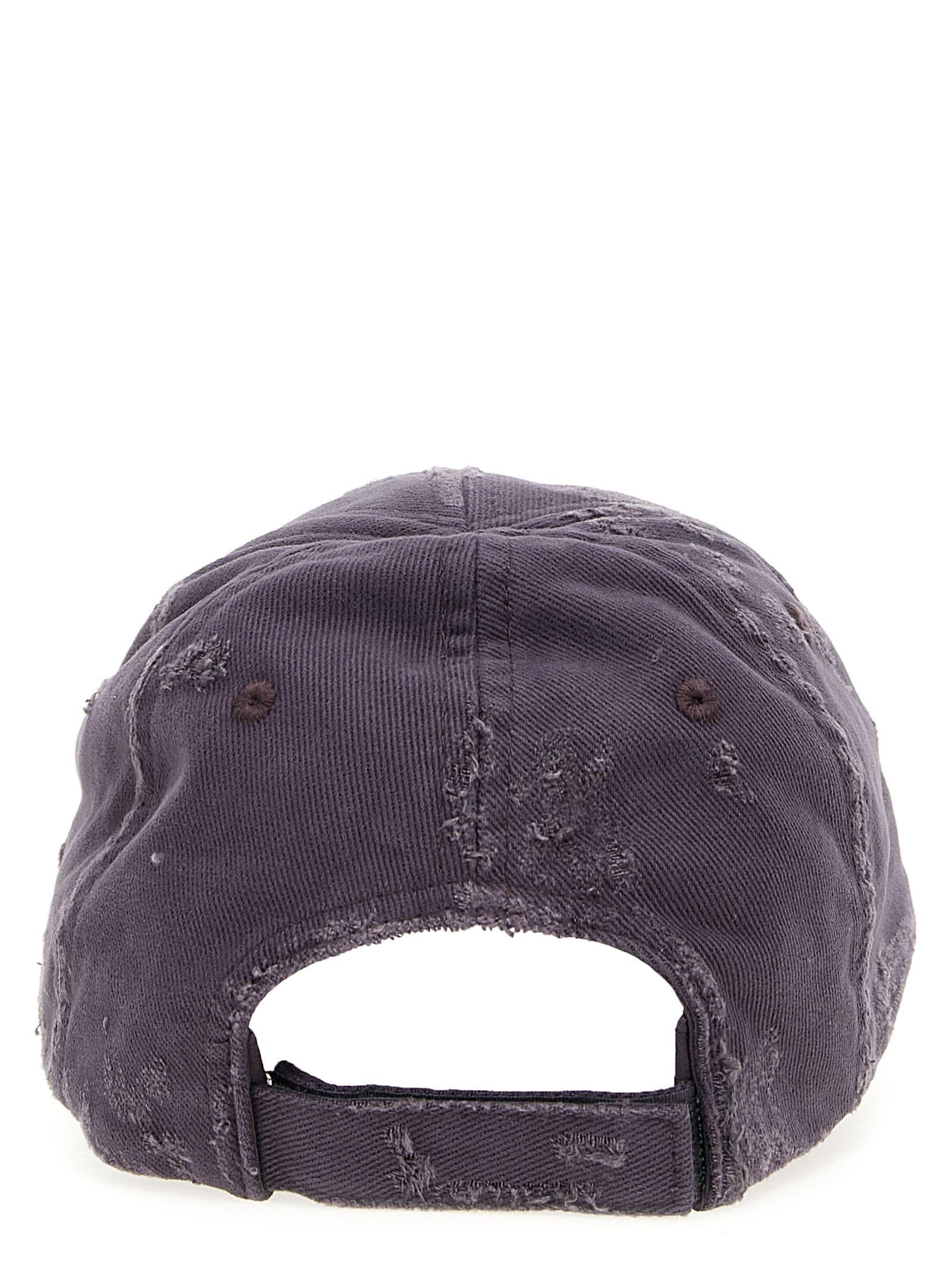 Balenciaga Hat With Logo in Purple for Men | Lyst