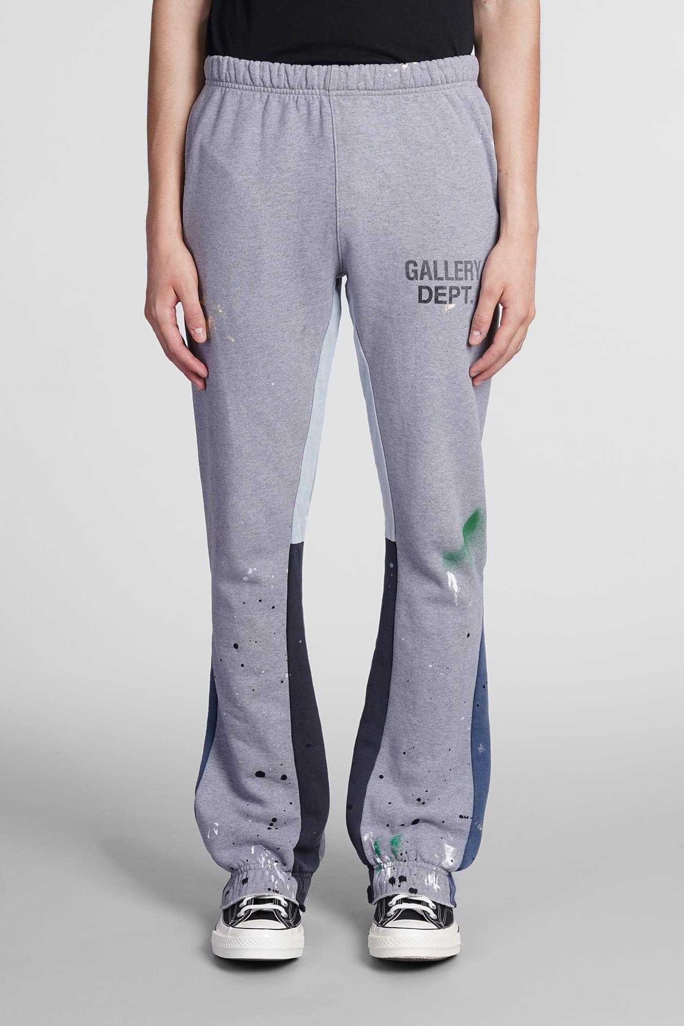 GALLERY DEPT. Pants In Grey Cotton in Grey for Men | Lyst UK
