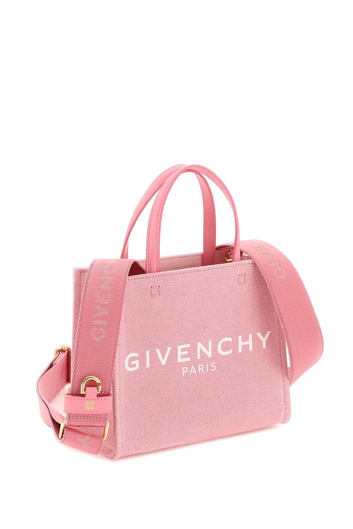 Givenchy G Mini Canvas Tote Bag in Pink Lyst