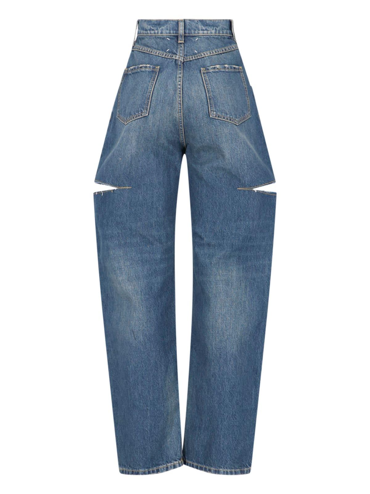 パンツ MAISON MARGIELA 5POCKETS CUTOUT DNIM Maison Margiela - 5 POCKET CUT OUT JEANS | HBX - Globally